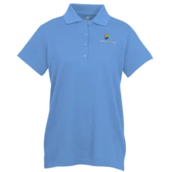 Smooth Touch Blended Pique Polo - Ladies'