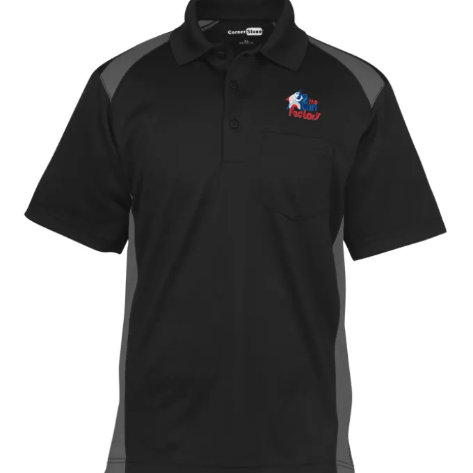 Snag Proof Color Accent Polo