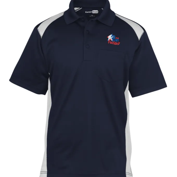 Snag Proof Color Accent Polo