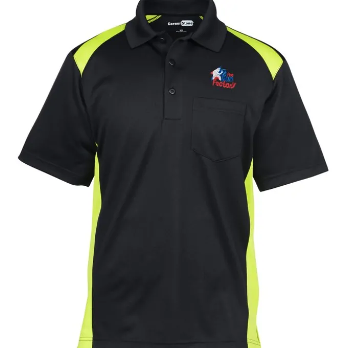 Snag Proof Color Accent Polo