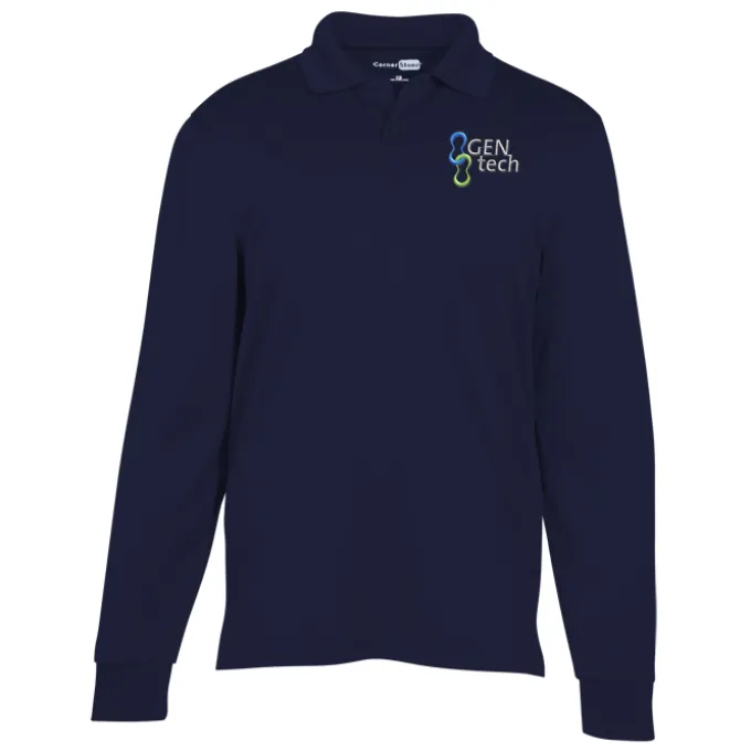 Snag Proof Long Sleeve Polo