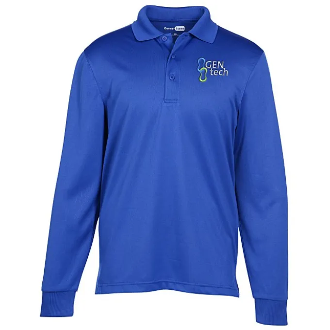 Snag Proof Long Sleeve Polo