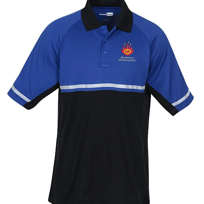 Snag Proof Reflective Stripe Polo