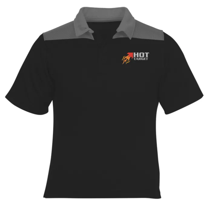Snag Resistant Contrasting Performance Polo - Men's