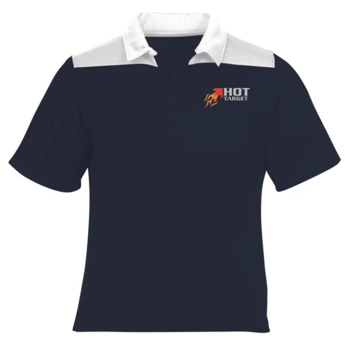 Snag Resistant Contrasting Performance Polo - Men's