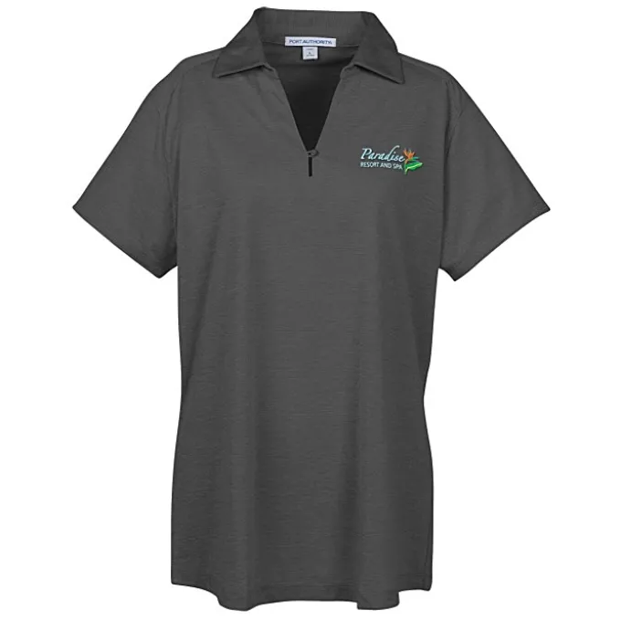Snag Resistant Digital Heather Polo - Ladies'