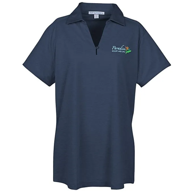 Snag Resistant Digital Heather Polo - Ladies'