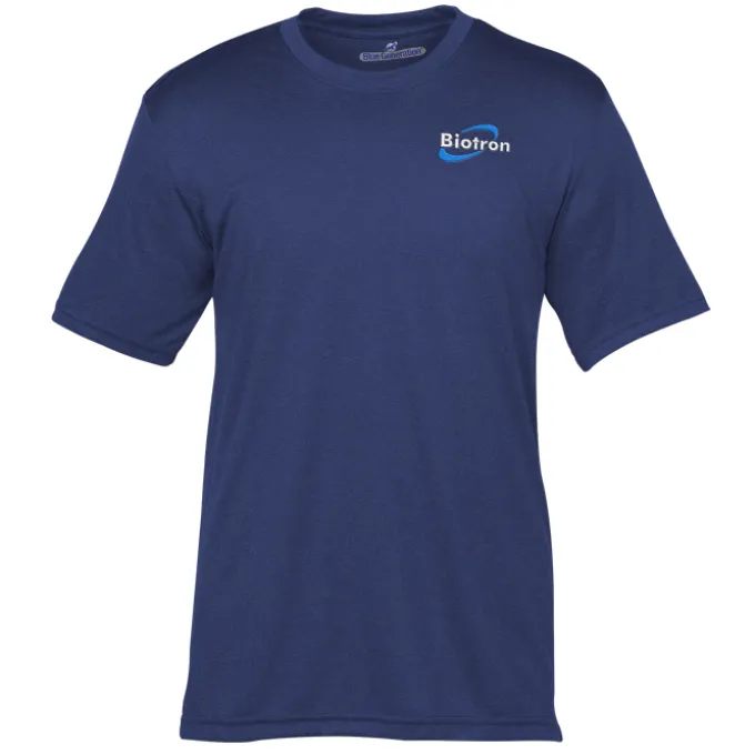 Snag Resistant Heather Performance T-Shirt - Men's - Embroidered