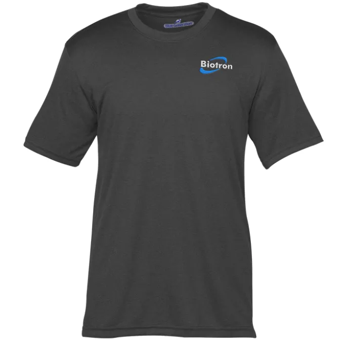 Snag Resistant Heather Performance T-Shirt - Men's - Embroidered