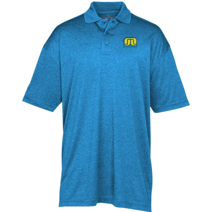 Snag Resistant Heather Performance Polo - Men's