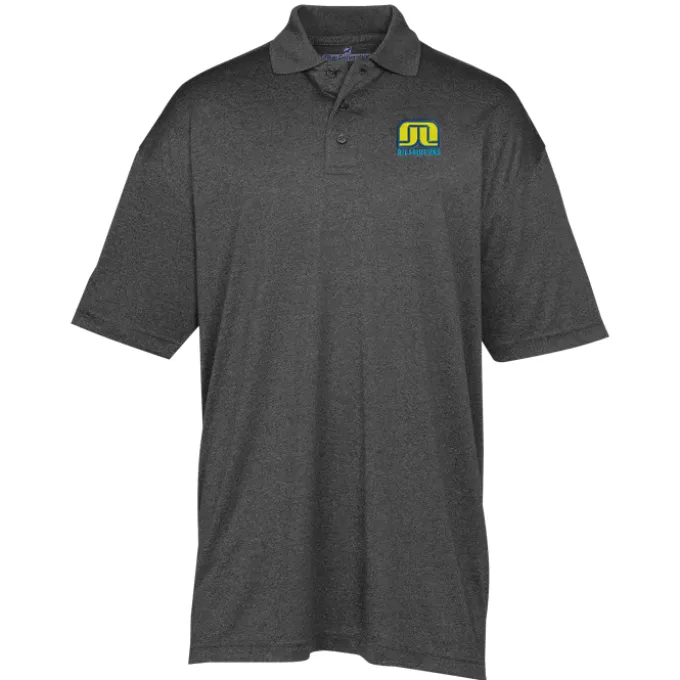 Snag Resistant Heather Performance Polo - Men's