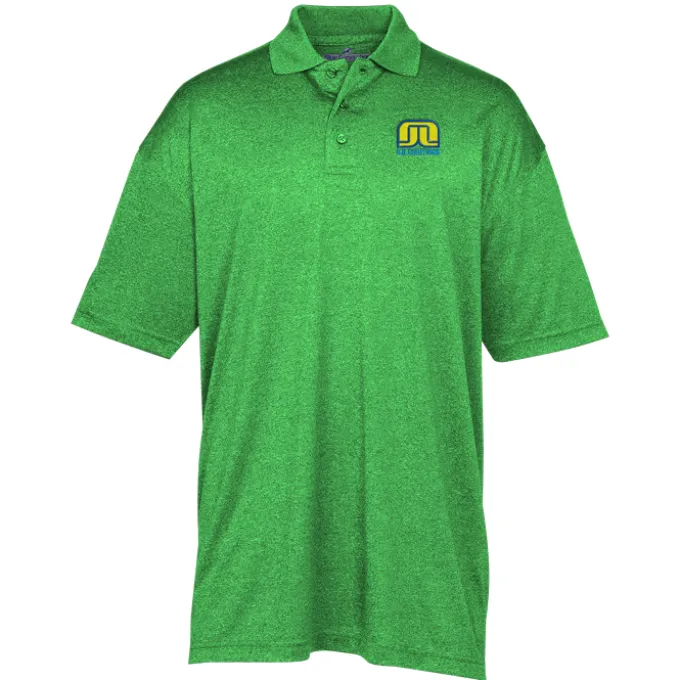 Snag Resistant Heather Performance Polo - Men's