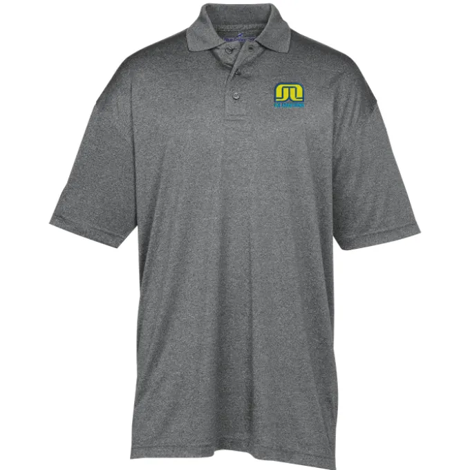 Snag Resistant Heather Performance Polo - Men's
