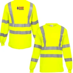 Snag-Resistant Reflective Long Sleeve T-Shirt