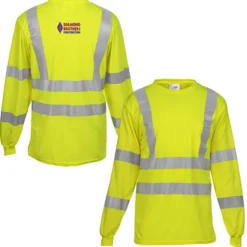 Snag-Resistant Reflective Long Sleeve T-Shirt