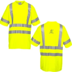 Snag-Resistant Reflective Short Sleeve T-Shirt