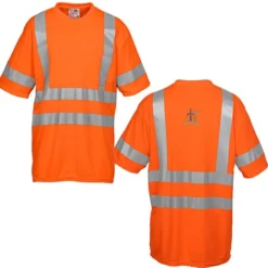Snag-Resistant Reflective Short Sleeve T-Shirt
