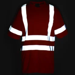 Snag-Resistant Reflective Short Sleeve T-Shirt