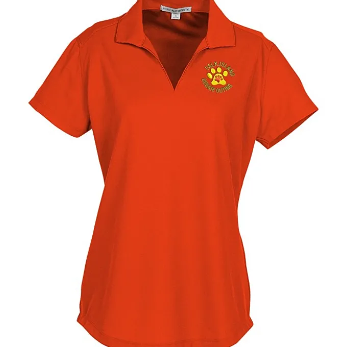 Snag Resistant Textured Performance Polo - Ladies'