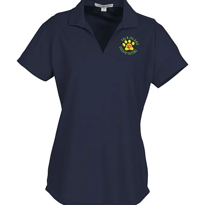 Snag Resistant Textured Performance Polo - Ladies'