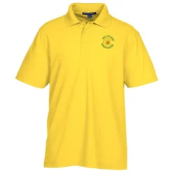 Snag Resistant Textured Performance Polo - Men's