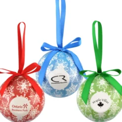 Snowflake Ball Ornament