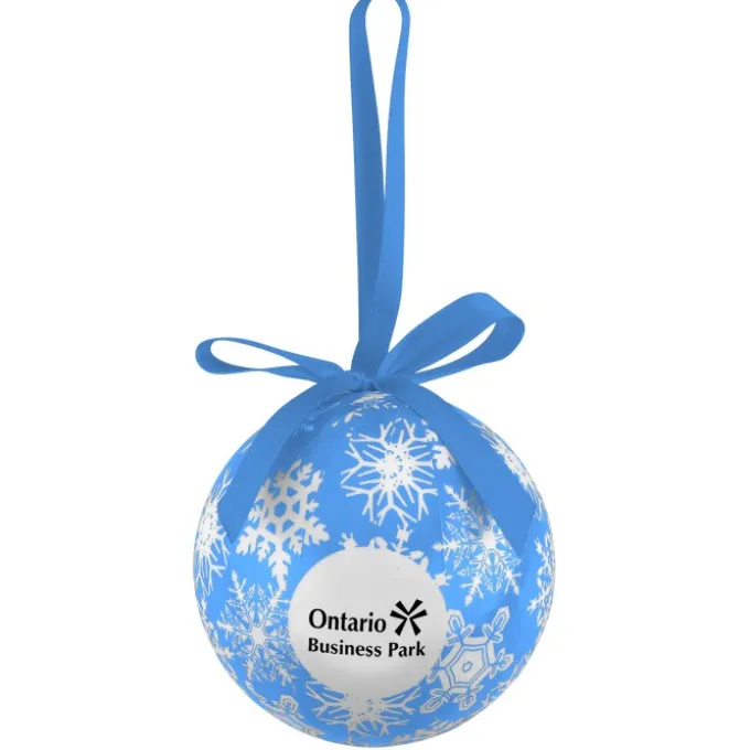 Snowflake Ball Ornament