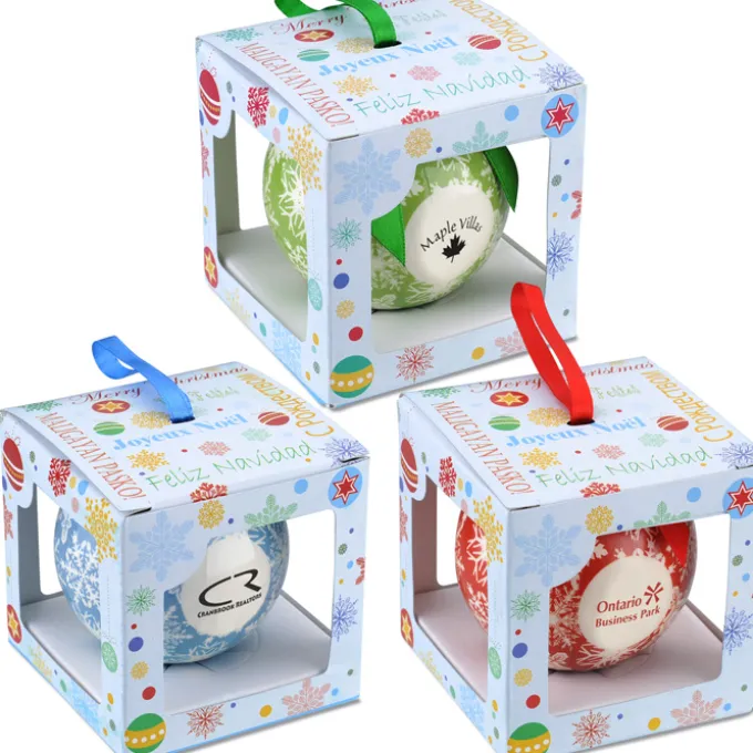 Snowflake Ball Ornament