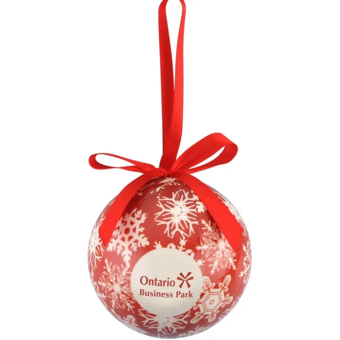 Snowflake Ball Ornament
