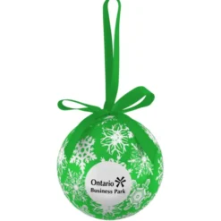 Snowflake Ball Ornament