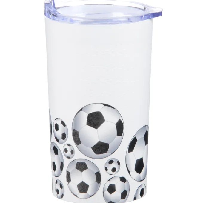 Soccer Full Color Travel Tumbler - 20 oz