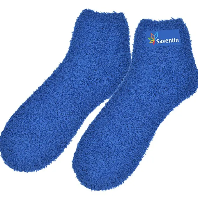 Soft and Fuzzy Fun Socks - Full Color