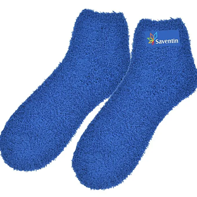 Soft and Fuzzy Fun Socks - Full Color