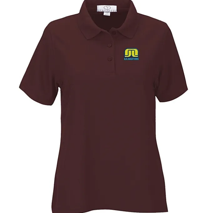 Soft-Blend Double-Tuck Polo - Ladies'