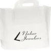 Soft Bridge Handle Plastic Bag - 10 inches x 14 inches