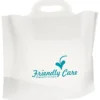 Soft Bridge Handle Plastic Bag - 12 inches x 16 inches