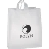 Soft-Loop Frosted Clear Shopper - 19 inches x 16 inches