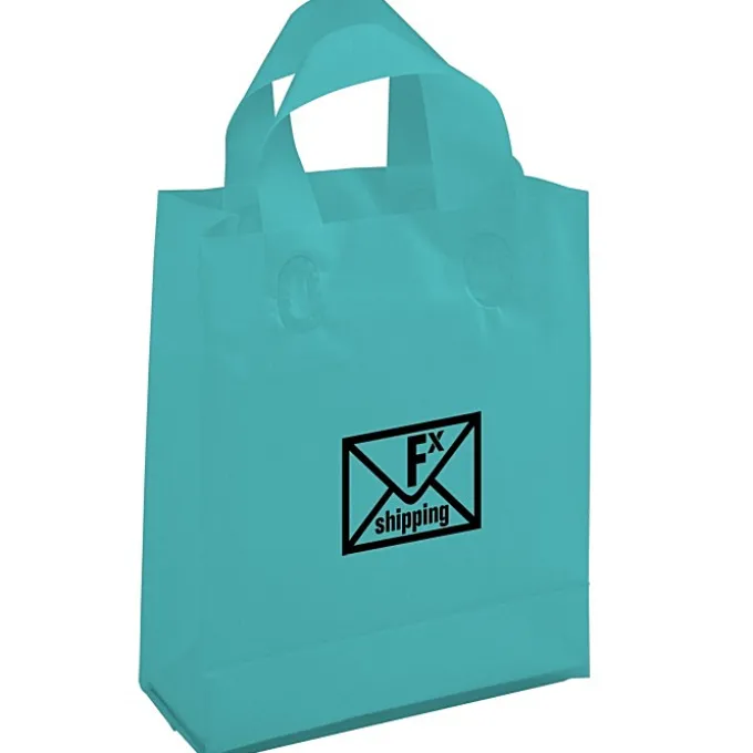Soft-Loop Frosted Shopper - 10 inches x 8 inches