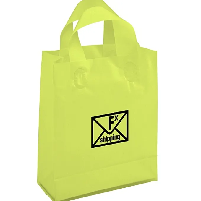 Soft-Loop Frosted Shopper - 10 inches x 8 inches