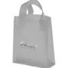 Soft-Loop Frosted Shopper - 10 inches x 8 inches - Foil