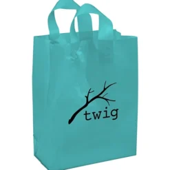 Soft-Loop Frosted Shopper - 13 inches x 10 inches