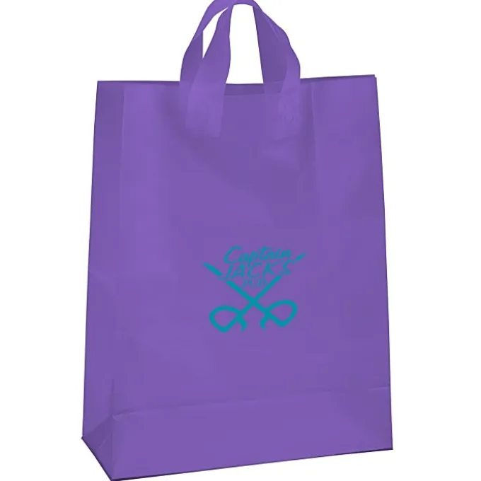Soft-Loop Frosted Shopper - 17 inches x 13 inches