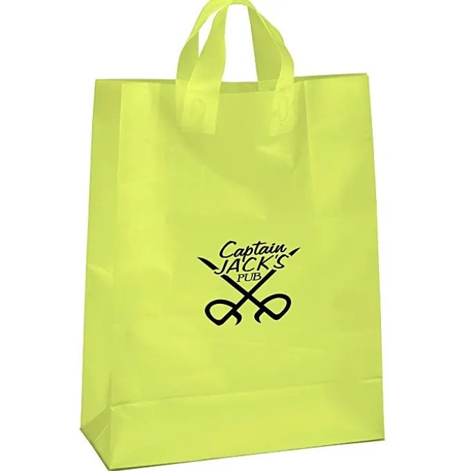 Soft-Loop Frosted Shopper - 17 inches x 13 inches