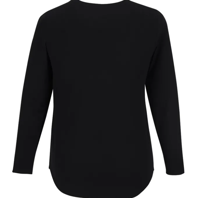 Soft Pleated Knit Blouse - Ladies'