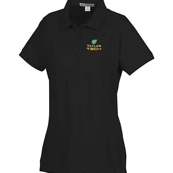 Soft Stretch Pique Polo - Ladies' - 24 hr