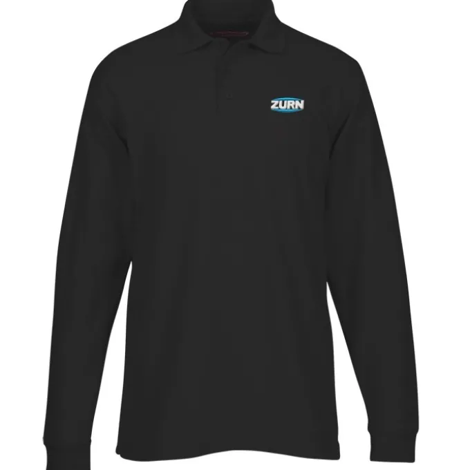 Soft Touch Pique LS Sport Shirt - Men's