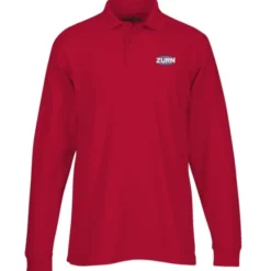 Soft Touch Pique LS Sport Shirt - Men's
