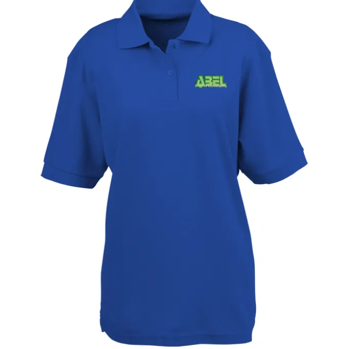 Soft Touch Pique Sport Shirt - Ladies' - Embroidered