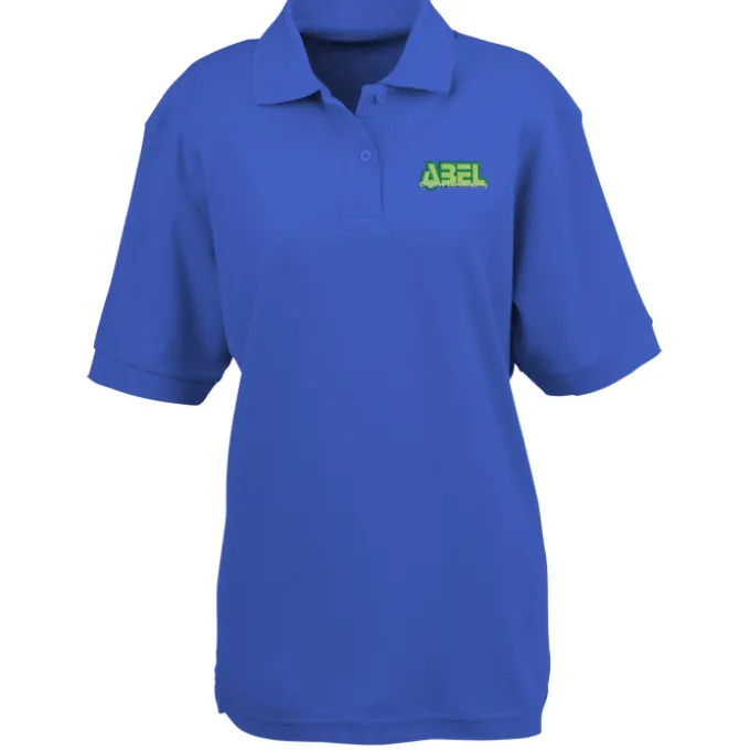 Soft Touch Pique Sport Shirt - Ladies' - Embroidered