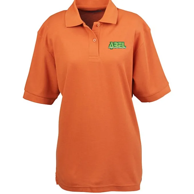 Soft Touch Pique Sport Shirt - Ladies' - Embroidered